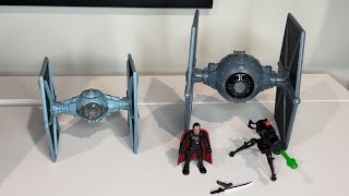 Star Wars Mission Fleet Outland Tie Fighter Review and Comparison to Action Fleet