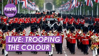 LIVE: Royal Family Attend Trooping the Colour 2024