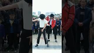 MJ Imitation Show ! 今天，我正式表演！看看我厉害，还是师傅蔡军厉害？ clip8 #MJ #dance #模仿秀 #Space walk