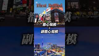 札幌市vs福岡市 台北市vs大阪市 #都市比較#1v1#強さ比べ#shorts#地理系