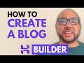 How to Create a Blog in Hostinger Website Builder