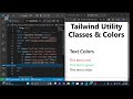 Master Tailwind CSS Utility Classes & Colors | Full Beginner Tutorial (Explained Line by Line)