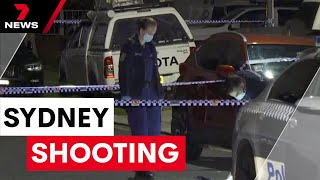 Sydney suburb shocked by drive-by shooting | 7 News Australia