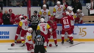 KHL Fight: Golovkov VS Savinainen