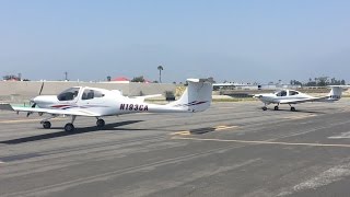 Full HD Video - First Leg Of Solo Cross Country Flight: Diamond DA40