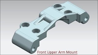 Front Upper Arm Mount (Video Tutorial) Siemens NX