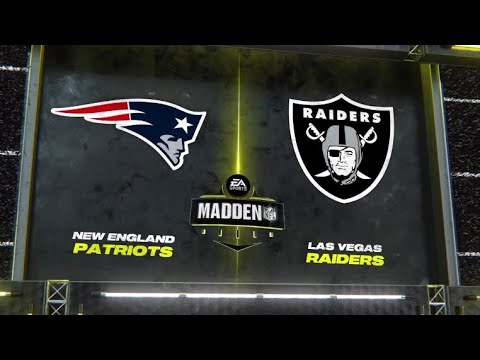 Patriots Vs Raiders Week 6 Simulation (Madden 24 Exhibition) - YouTube