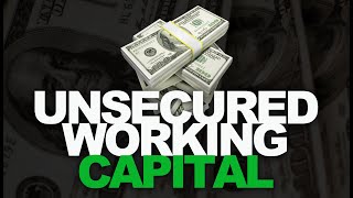 Unsecured Working Capital & sba Kabbage