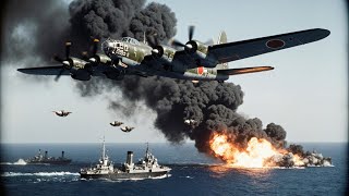 Japan’s Convoy Annihilated in 15 Minutes by B-25 Gunships That Turned the Sea Into Fire