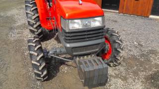 Kubota L3400 4x4 34HP Agriculture Tractor For Sale Inspection Video!