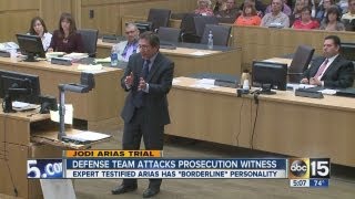 Arias defense team attacks prosecution witness