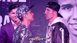 OMAR FIGUEROA & JOHN MOLINA HAVE INTENSE FACE OFF AHEAD OF THEIR CO MAIN EVENT FIGHT ON FOX