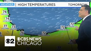 Rollercoaster weather pattern in effect for Chicago this week