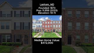 Random US Towns: Lanham, MD #shorts