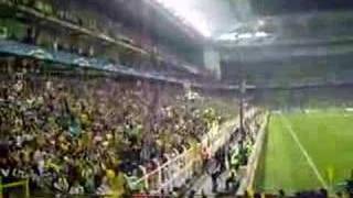 chelsea fans away in fenerbache