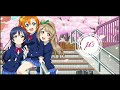 ✨nightcore​ µ s​✨ ​ susume tomorrow​ kosaka honoka​ minami​ kotori sonoda umi​