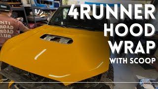 How to Vinyl Wrap 5th Gen 4Runner TRD Off-road Hood - Glossy Vinyl