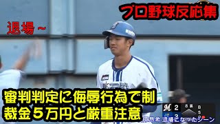 【ＤｅＮＡ】【梶原昂希】審判判定に侮辱行為で制裁金５万円と厳重注意【プロ野球反応集】【2ch 5ch】