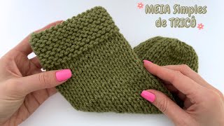 SIMPLE AND EASY KNITTING SOCK