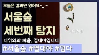 한여름 열대야에 금속탐지기로 서울숲을 탐지하면 뭐가 나올까? 세번째 이야기.