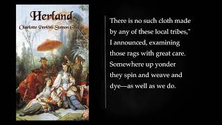 HERLAND by Charlotte Perkins Stetson Gilman. Audiobook - full length, free