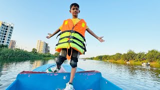 কায়াকিং উত্তরা দিয়াবাড়ি ঢাকা | How to learn kayaking | Kayaking Video | Travel Vlog | Kayak