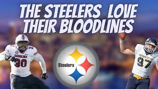 The Pittsburgh Steelers Rookie Mini Camp Shows they love their bloodlines