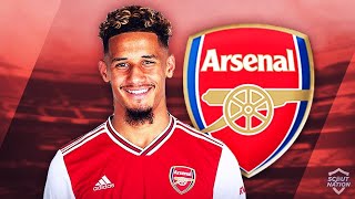 William Saliba Crazy Defending Skills Reaction with cossy #Arsenal News Now