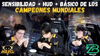 ¡REVELADO! SENSIS, HUD Y MÁS DE LOS CAMPEONES MUNDIALES - WOLVES.ZAI, NIAN, KING | COD MOBILE