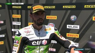 Kenan Sofuoglu Imola Race Winning Interview