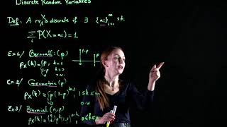 [Probability & Stochastic Processes] - Lecture 8: DISCRETE RANDOM VARIABLES