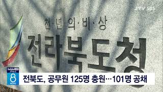 전북도, 공무원 125명 충원...101명 공채