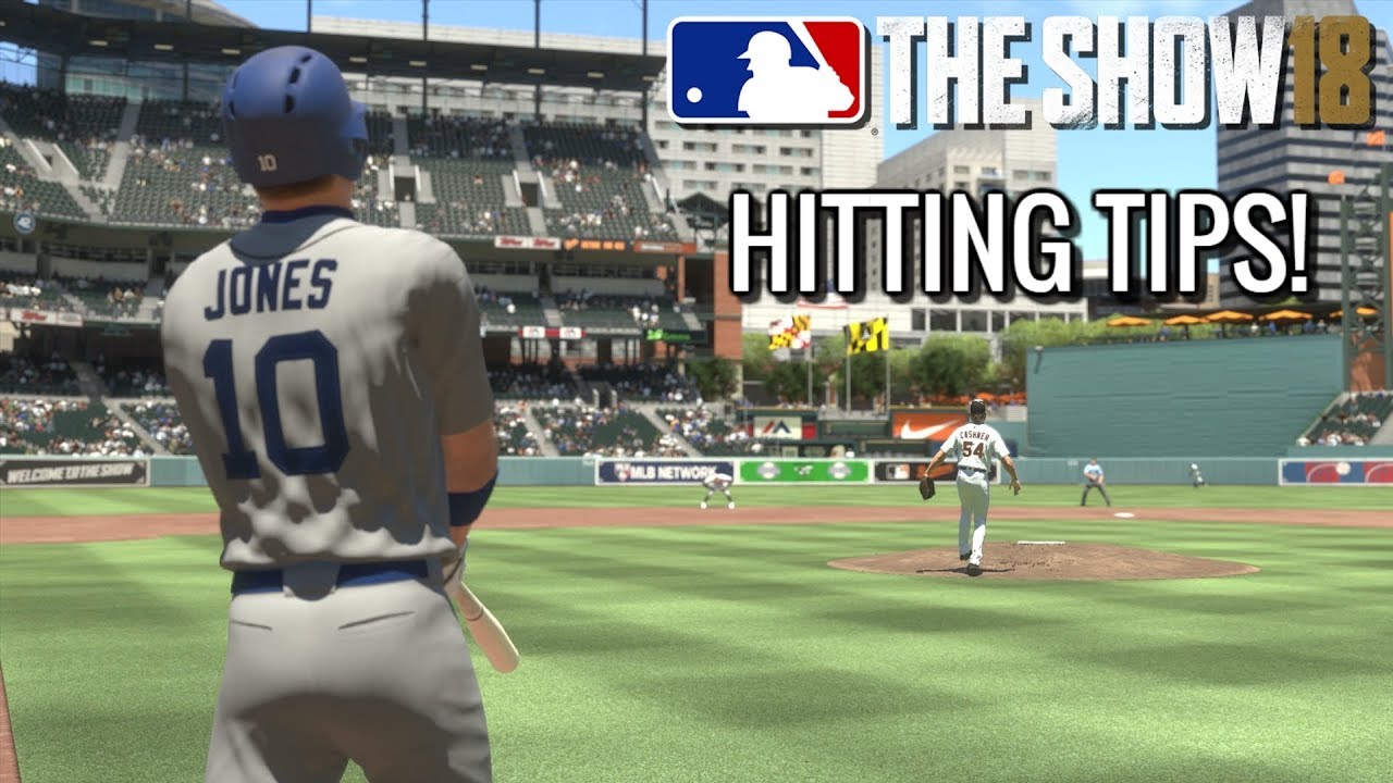 Best Hitting Tips! Camera Angles! | MLB The Show 18 - YouTube