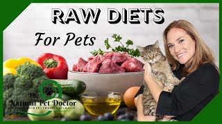 Is A Raw Diet Best For Your Dog & Cat with Dr. Katie Woodley - The Natural Pet Doctor