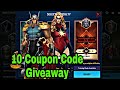 10 Coupon Code Giveaway | WBU Thanos Stage 92 One Shot Guide - Marvel Future Fight