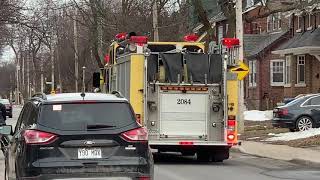 MONTREAL SIM FIRE TRUCKS IN ACTION