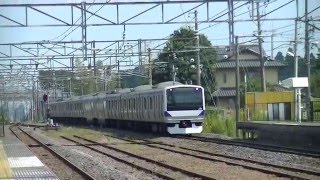 E531系常磐線　到着、発車時のVVVF音