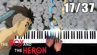 17. Warawara (ワラワラ) | The Boy and the Heron OST Piano Tutorial