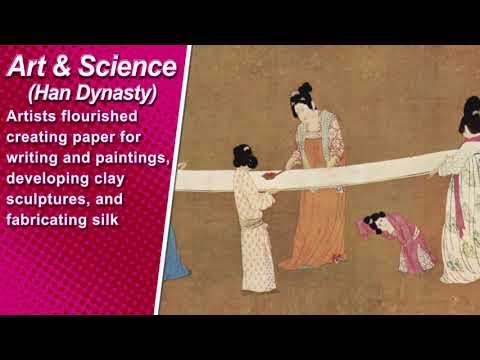 What are some major cultural achievements in early China?