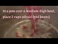 Red Bean Paste Recipe  Adzuki Bean Paste  Anko