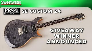 WHO gets a New PRS SE Custom 24 - Quilt Charcoal? - Sweetwater Exclusive!