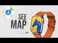 How to See Map in Apple Watch (tutorial)