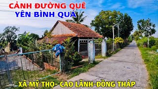 Cảnh Đẹp Vùng Quê Cuộc Sống Của Bà Con Ở Xã Mỹ Thọ, Cao Lãnh Đồng Tháp