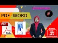 PDF-WORD |DENGAN MUDAH SEKALI