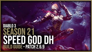 Diablo 3 - Speed Farming GOD Demon Hunter Build Guide - Patch 2.6.9 Season 21