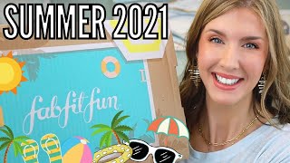 Fabfitfun Summer 2021 | Is It Worth it ? ☀️⛱ Unboxing + ALL Customization Options