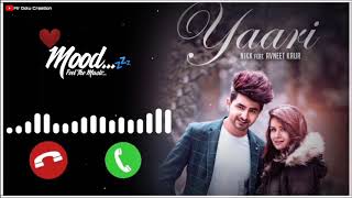 Yaari Ringtone | Nikk Ft Avneet Kaur | Latest Punjabi Songs 2020 | New Punjabi BGM Song Ringtone2020