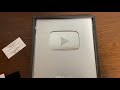 【銀の再生ボタン】youtubeさんから盾が届きました｜10万人記念