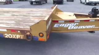 2006 Eager Beaver 20XPT 20 Ton Tow Behind Lowboy Trailer For Sale