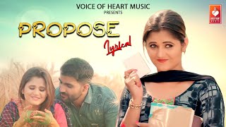 Propose (Lyrical)  | Amit Dhull | Anjali Raghav | Haryanvi Songs Haryanavi 2020